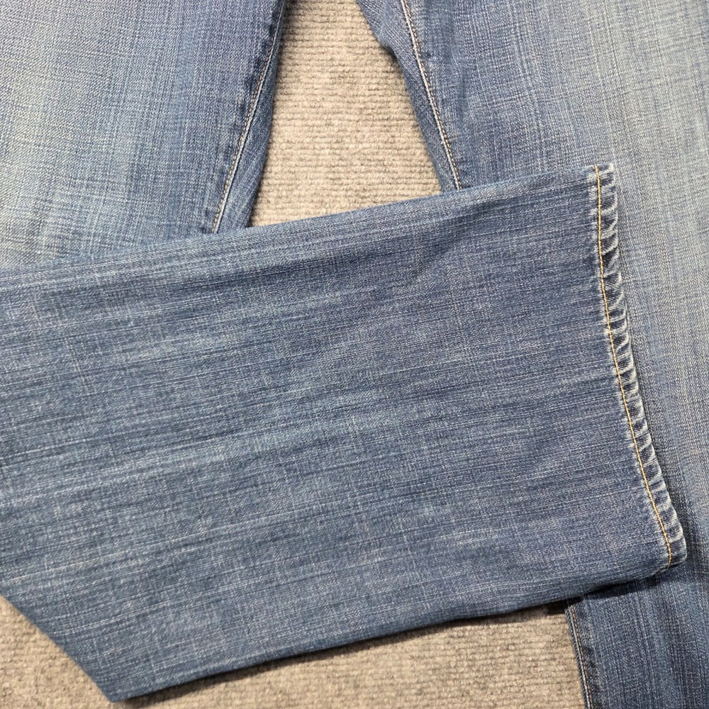 Agave Denimsmith Trademark Straight Cut Jeans Mens 36 Blue Premium Made USA - Picture 2 of 16